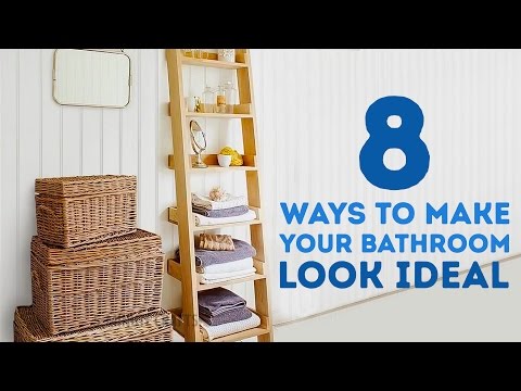 8 Ways To Make Your Bathroom Look IDEAL L 5-MINUTE CRAFTS