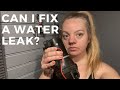 Can I fix a WATER LEAK myself? My Narrowboat has a WATER LEAK.