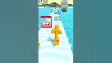 Mobile Gameplay Tall man Run level - 15 Android Game #running #gameshorts