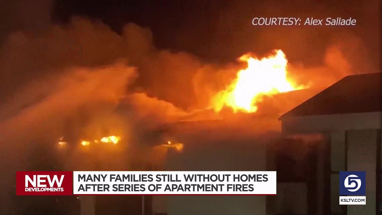Red Cross Helps Utah Families Affected By Apartment Complex Fires