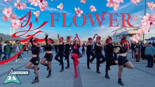 Kpop In Public Türki̇ye Jisoo- Flower 꽃 One Take Dance Cover Teamwstw