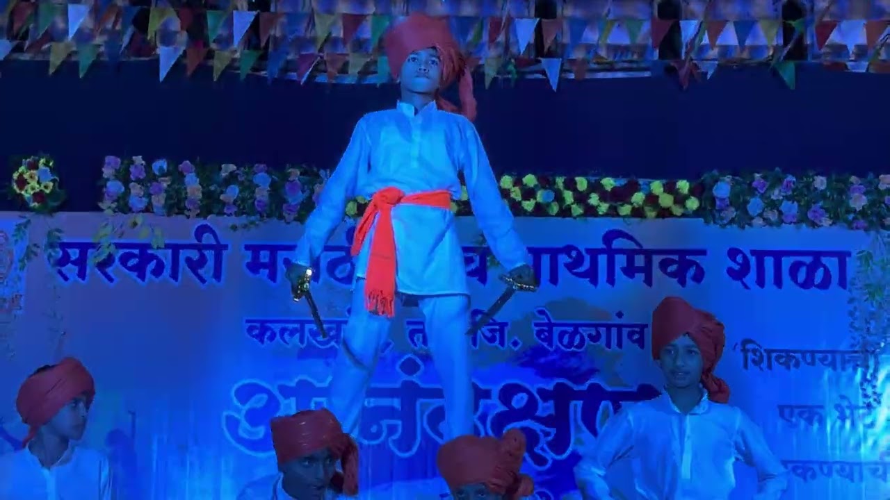 सुभेदार तानाजी मालुसरे डान्स गड आला पण सिंह गेला 🚩M H P S  KALKHAMB 2026