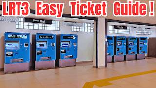 LRT3 Malaysia: Step-by-Step Guide to Buying the New QR Tickets!
