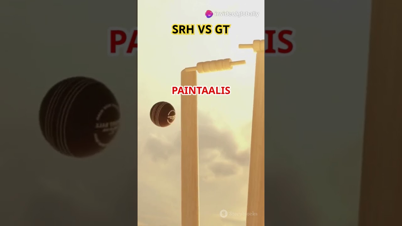 SRH vs GT today match prediction 