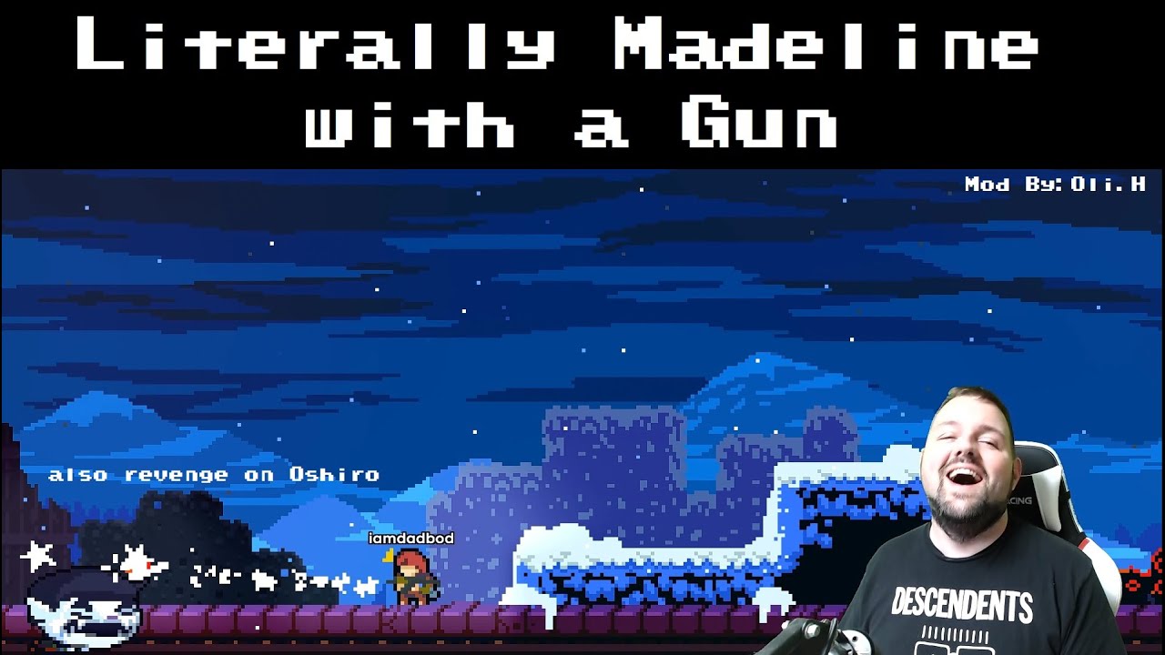 (Celeste Mods) Guneline.... Literally Madeline With A Gun...