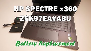 HP Spectre x360 Battery Replacement *HOW TO GUIDE* in English