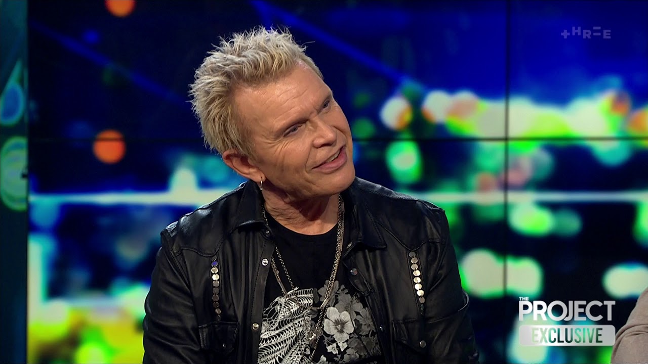 Billy Idol The Project Nz Interview 21 01 20 Youtube
