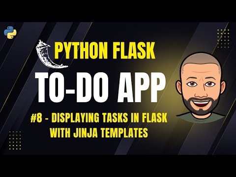 Flask To-Do App #8 – Displaying Tasks in Flask with Jinja Templates