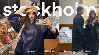 STOCKHOLM VLOG🇸🇪🤍mit meinem Freund, Cafés, ganz viele Kanelbullar & Freunde treffen