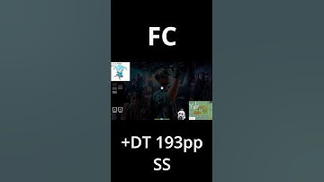 osu! 6 digit DT farm (Easy pp Map) (FC) (193pp) #13 #shorts