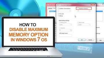 How to Disable Maximum Memory Option in Windows 7 Operating System | Computer & Networking Basics
