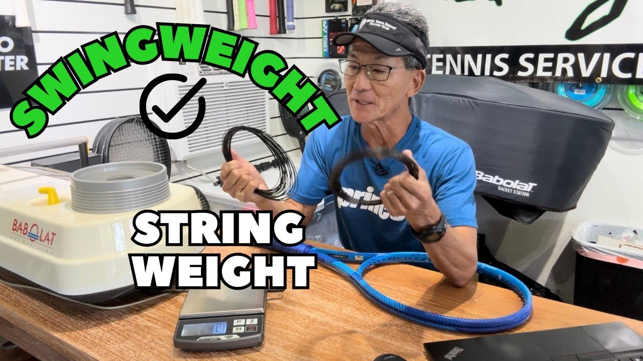 Racquet Customization [String Weight & Swingweight] - YouTube