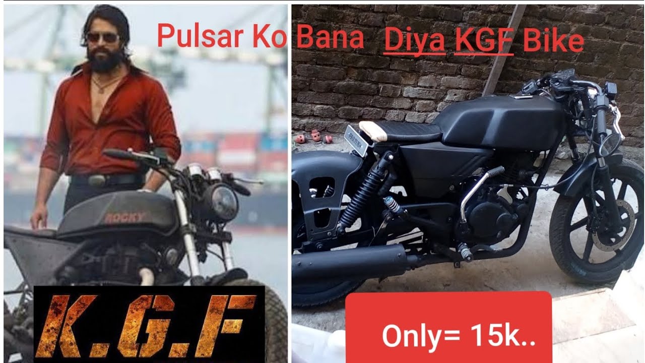 pulsar-150-modified-into-kgf-style-s-s-customs-youtube