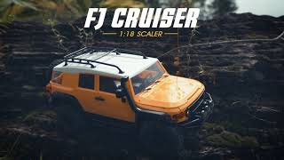 FMS (RTR) 1:18 Toyota FJ Cruiser 4WD Rock Crawler w/Tx, LiPo