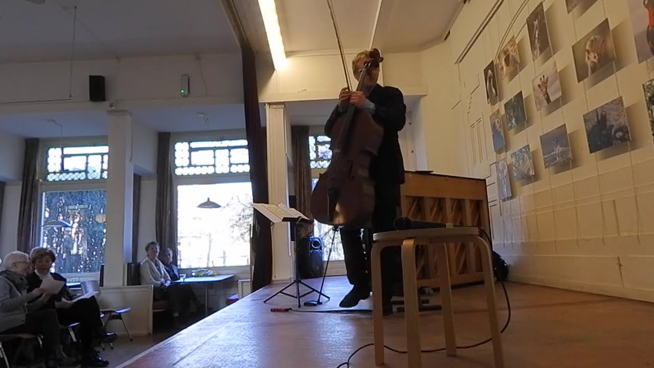 Concert Huize Lydia Ephraim van IJzerlooij, cello Paul de Boer, piano