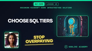 AZ-305 · Lesson 45: Select Optimal Azure SQL Tiers for Workloads