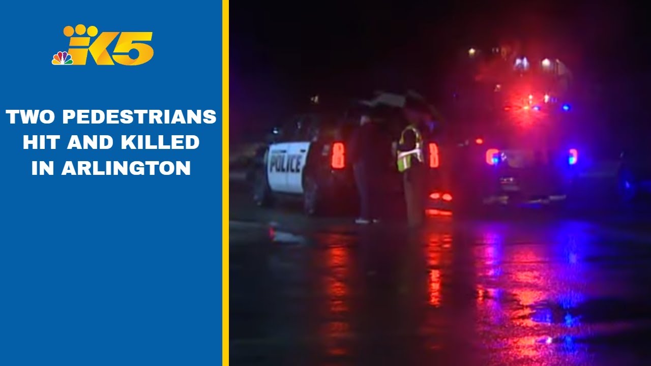 Two pedestrians struck and killed by car in Arlington - YouTube
