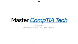CompTIA Tech+ FC0-U71 complete study guide for beginners