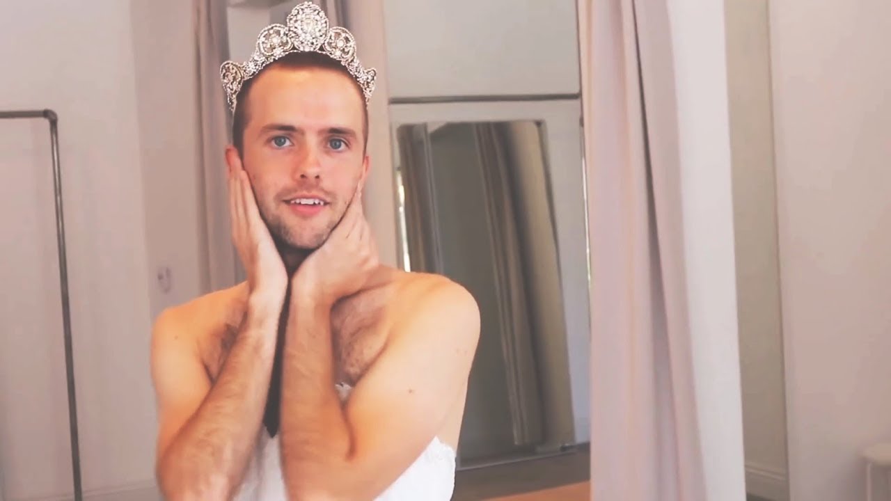 Ryland Adams on his wedding day