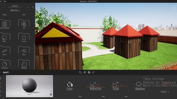 TWINMOTION - Adding and Editing Materials/Textures