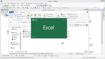 ArcGIS 10.2: Exportar uma Tabela de Atributos para o Excel
