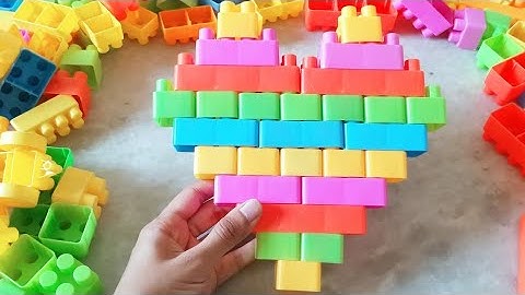 Satisfying DIY play/ASMR Building Blocks/ Lego block relaxation#lego #asmr#asmrsounds#buildingblocks