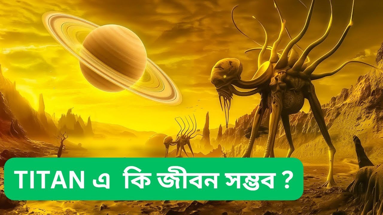 শনির এই চাঁদেই কি আছে ভিনগ্রহের প্রাণ? | Titan Mystery Explained in Bengali