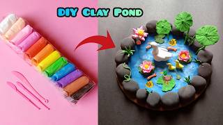 Diy Clay Pond Fish & Duck Clay Pond Things To Make With Clay