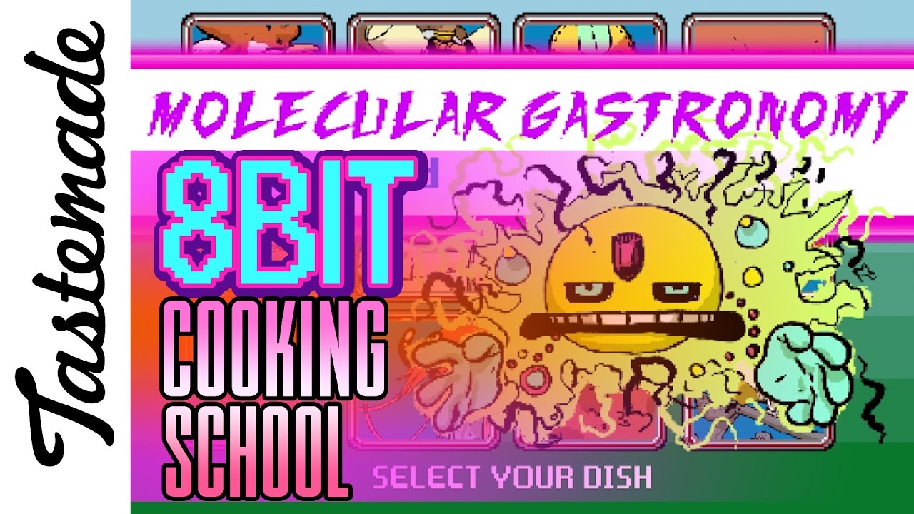 GoGo vs. Molecular Gastronomy | 8 BIT COOKING SCHOOL | Tastemade