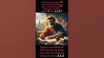 #tôiyeuchuagiesu ❤️Hoàn cảnh của Thánh Phaolô (phần 3)🙏🙏🙏❤️❤️❤️#lờichúachomọingười