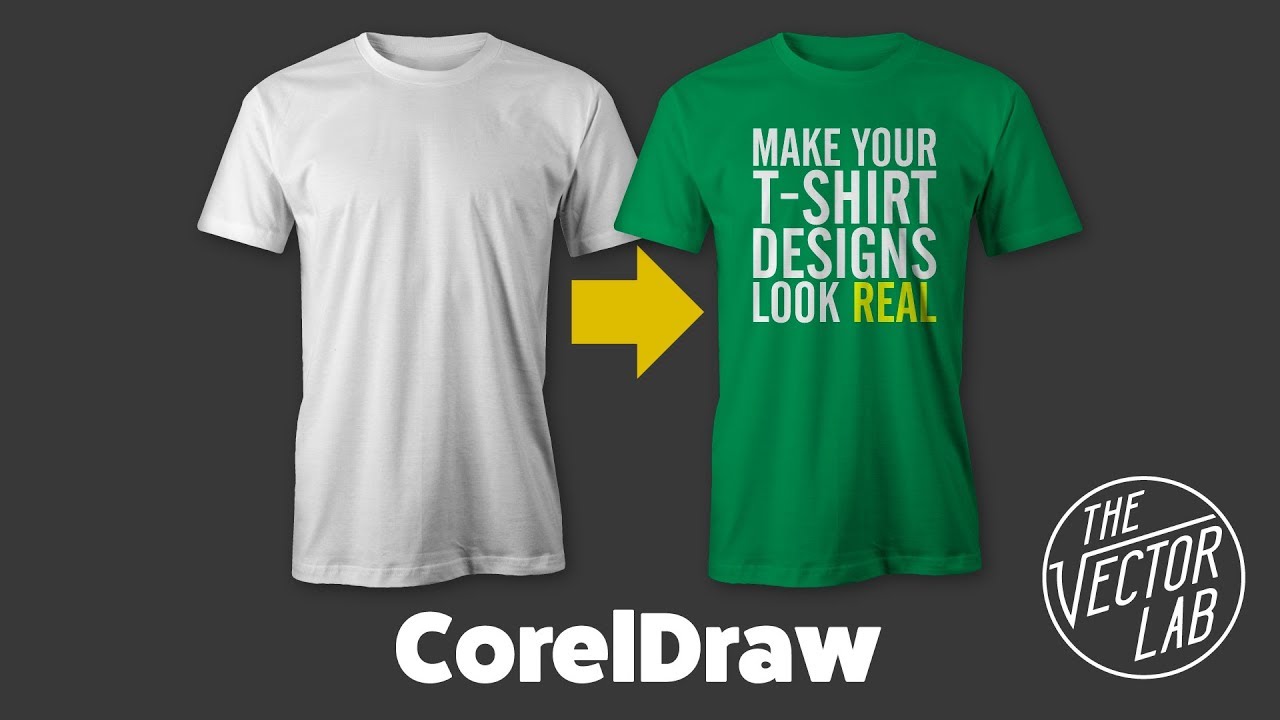 Tutorial Mock Up T Shirt Designs In CorelDraw With TheVectorLab