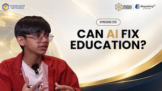 Can AI Fix Education? The Future of Personalized Learning & Critical Thinking | Raul John Aju