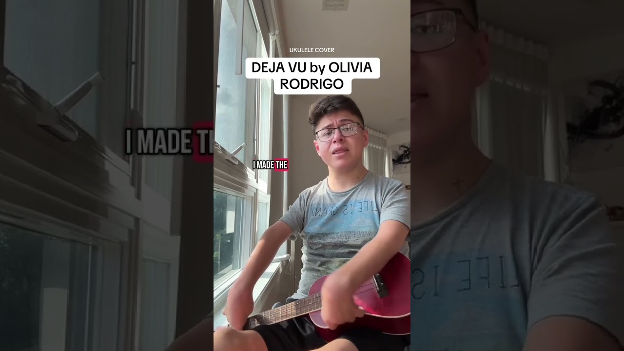 How I Play Ukulele with a Disability: Deja Vu (Olivia Rodrigo Cover)