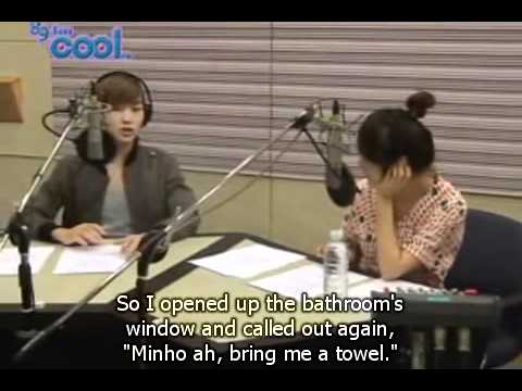 [Eng Sub] Onew saw a ghost in SHINee Dorm that look like Minho+Taemin Bonus