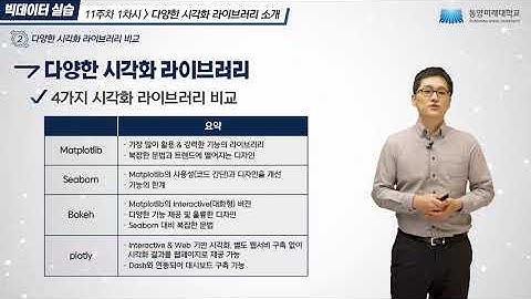 11-1. [데이터 시각화] 다양한 시각화 라이브러리 소개 및 비교