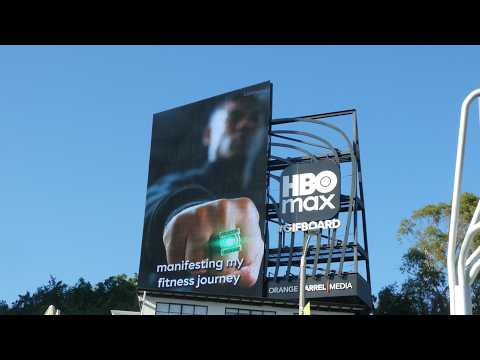 Manifesting My Fitness Journey Billboard Sunset Blvd Los Angeles California September 18, 2026