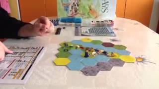 Roads and Boats Boardgame Time Lapse
