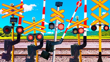 The Railroad Crossing That Wants to Fly 😂