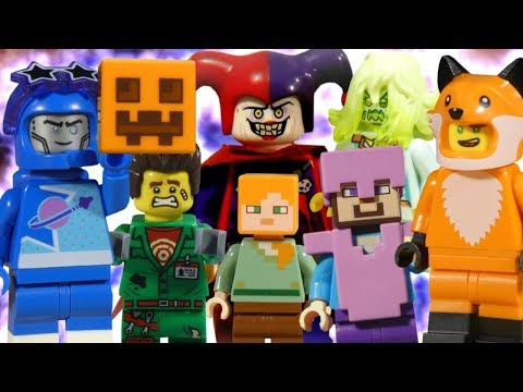 LEGO HALLOWEEN SPOOKTACULAR 2019 PART 3 - NINJAGO - HIDDEN SIDE - MINECRAFT - NEXO KNIGHTS