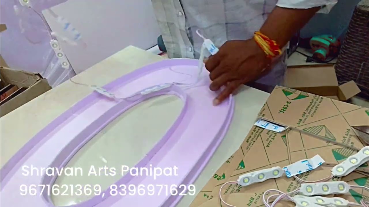“Acrylic Letters Complete Making & Installation | Full Process Step-by-Step”. 