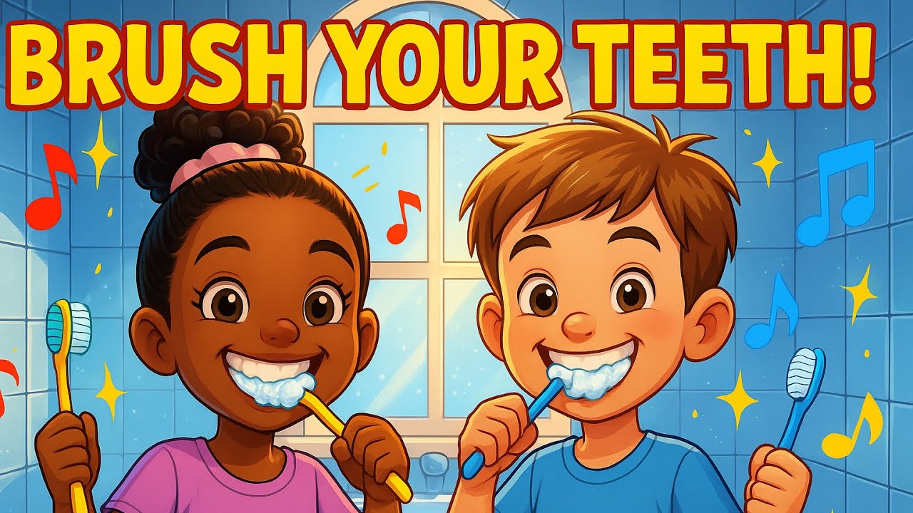 Brush Brush Brush Your Teeth! | Fun Kids Song for Healthy Smiles # ...