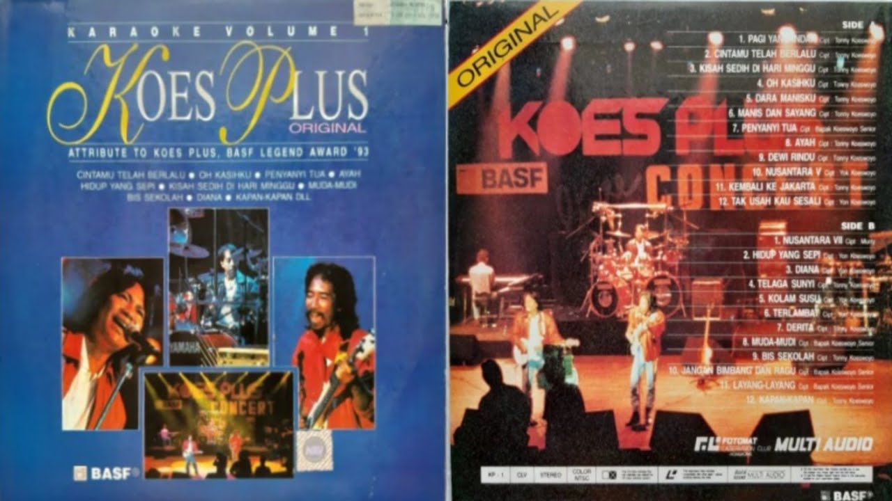 ALBUM VCD - Koes Plus | The Best Of Vol 1 Bagian 1 - YouTube