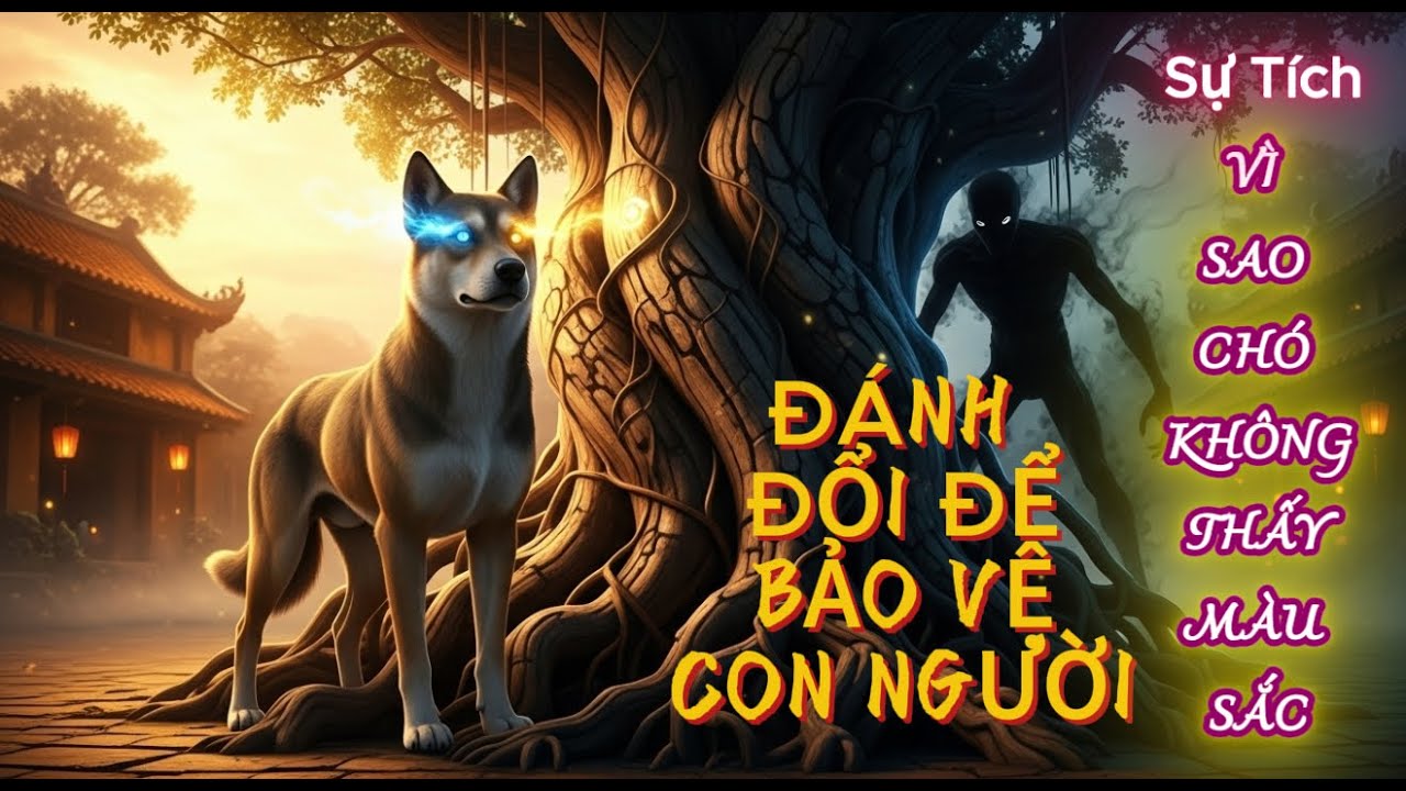 Sự Tích | Vì Sao Chó Không Nhìn Thấy Màu Sắc | Cổ Tích Việt | Cổ Tích Việt Nam