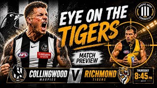 FINAL TEAMS/COLLINGWOOD VS RICHMOND/MATCH PREVIEW