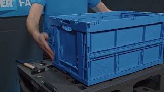 Replacement Des Parties Latérales De La Caisse Pliante 6432 Ng Walther Faltbox