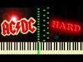 AC/DC - THUNDERSTRUCK - Piano Tutorial