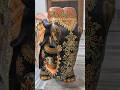 Beutiful Black elephant 😍 // home decor // handicraft bone inlay #art #viral #trending