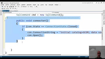 cours 2 : ADO.NET C#  et procédures stockeés