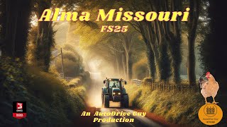 Alma Missouri AutoDrive - Farming Simulator 25 (Updated 26/08/2025)