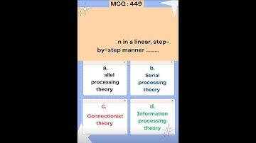Answer of the last MCQ shared in the community section #learnpsychology